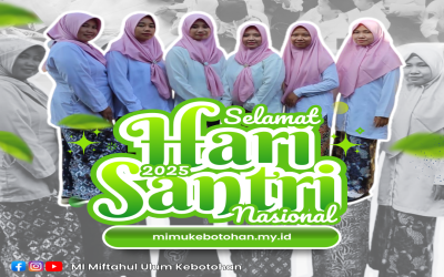 Apel Hari Santri 2025: Membangun Disiplin dan Nasionalisme Santri Cilik MI Miftahul Ulum